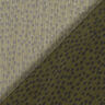 Krepa szyfonowa w duże kropki – khaki/czerń,  thumbnail number 5