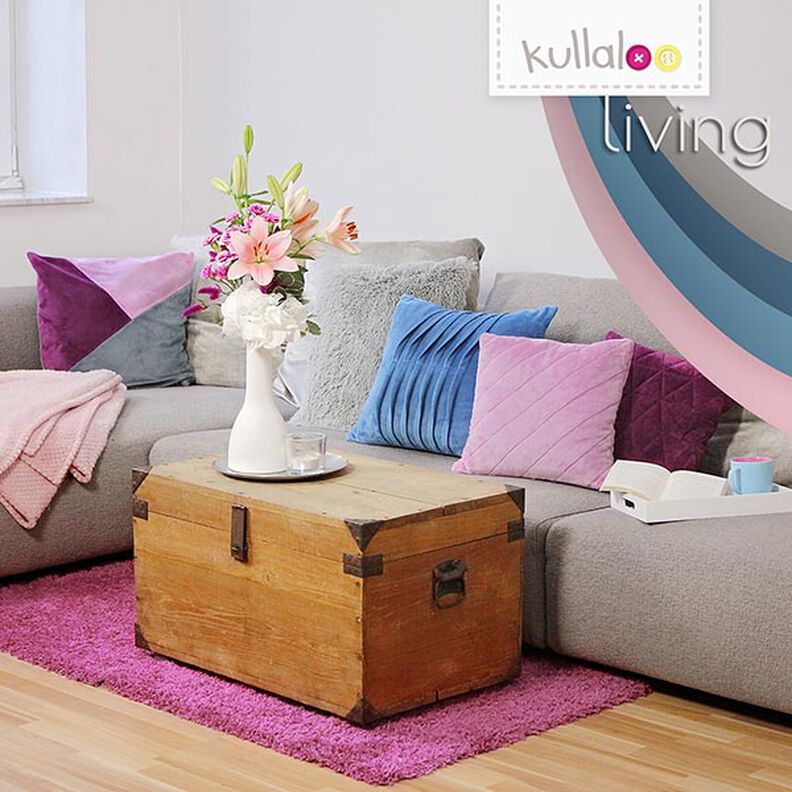 Plusz SHORTY [1 m x 0,75 m | runo: 1,5 mm] - petrol | Kullaloo,  image number 8