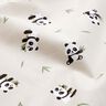 Tkanina bawełniana Kreton uroczy miś panda – naturalny,  thumbnail number 2