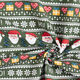 French Terry – Ho! Ho! Ho! – ciemna pinia,  thumbnail number 3