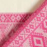 Tkanina bawełniana ze wzorem w romby – mleczna biel/pink,  thumbnail number 4