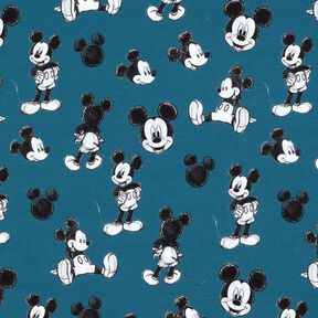 Dżersej bawełniany Myszka Miki | Disney – błękit, 