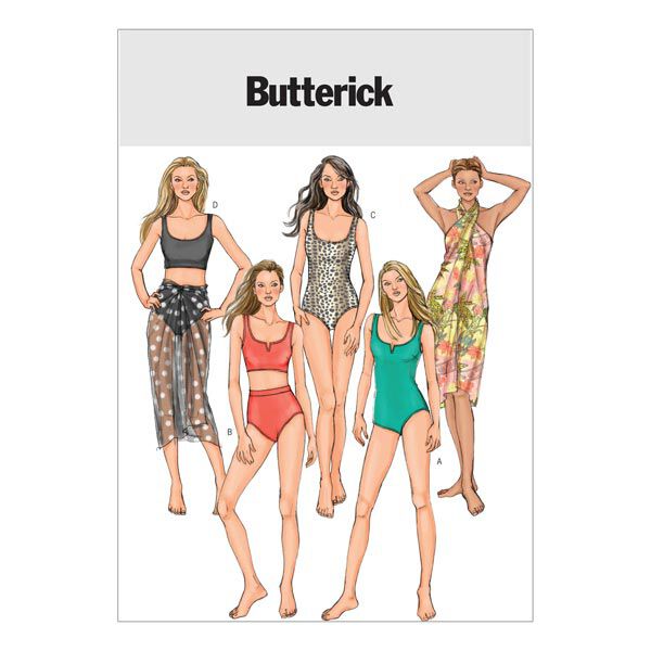 Bikini|Kostium kąpielowy, Butterick 4526|40 - 46,  image number 1