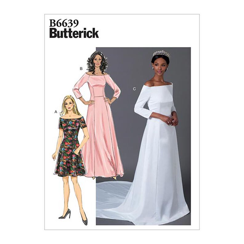 Sukienka, Butterick 6639 | 32-40,  image number 1