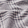 Materiał na płaszcze w kratkę glen – antracyt/róż | Resztka 60cm,  thumbnail number 2