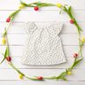 Muślin / Tkanina double crinkle mini tulipany nadruk cyfrowy – biel,  thumbnail number 5