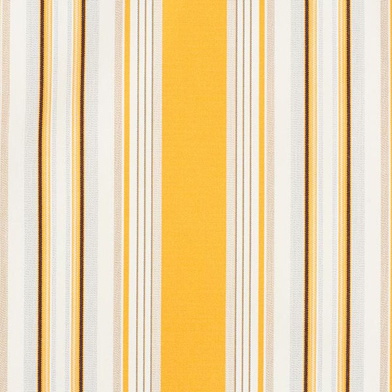 Tkanina na markizy melanżowe paski – żółć/jasnoszary,  image number 1