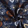 Popelina bawełniana Zwierzęce buzie | Poppy Fabrics – szary błękit,  thumbnail number 3