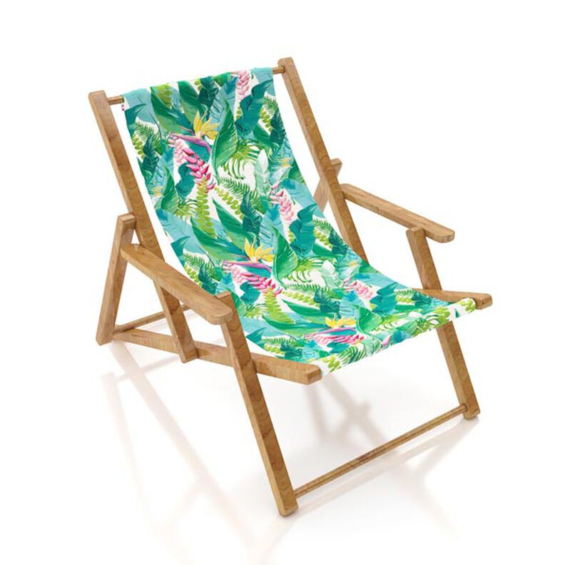 Tkanina outdoor Pł&oacute;tno &ndash; puszcza tropikalna &ndash; turkus,  image number 11