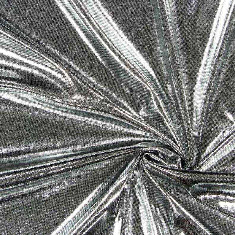 Tkanina dekoracyjna lama – srebro metaliczny,  image number 1