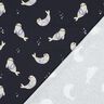 GOTS Dżersej bawełniany foki nadruk cyfrowy | Poppy Fabrics – ciemnogranatowy/zawilec,  thumbnail number 4