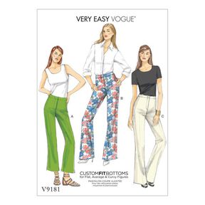 Spodnie, Vogue 9181 | 32 - 40, 