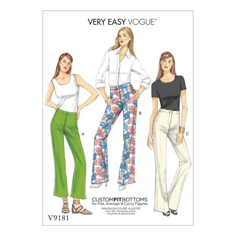 Spodnie, Vogue 9181 | 32 - 40,  image number 1