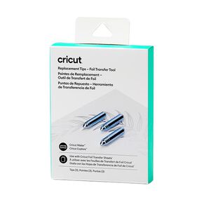 Cricut Zapasowe końcówki do przenoszenia folii do Cricut Maker i Explore [3 sztuk ], 