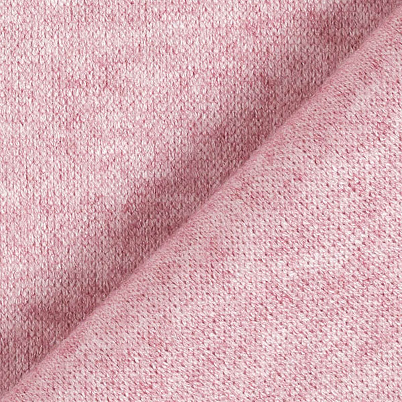 Dzianina swetrowa Mieszanka z wiskozą Melanż – pastelowy fiolet,  image number 3