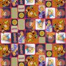 Popelina bawełniana Scooby Doo, komiks Tkanina na licencji – czerwień/mix kolorów,  thumbnail number 1