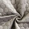 Tkanina tapicerska pikowany aksamit plaster miodu – szary,  thumbnail number 5