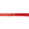 Elastyczna bordiura z cekinami [20 mm] – czerwień,  thumbnail number 1