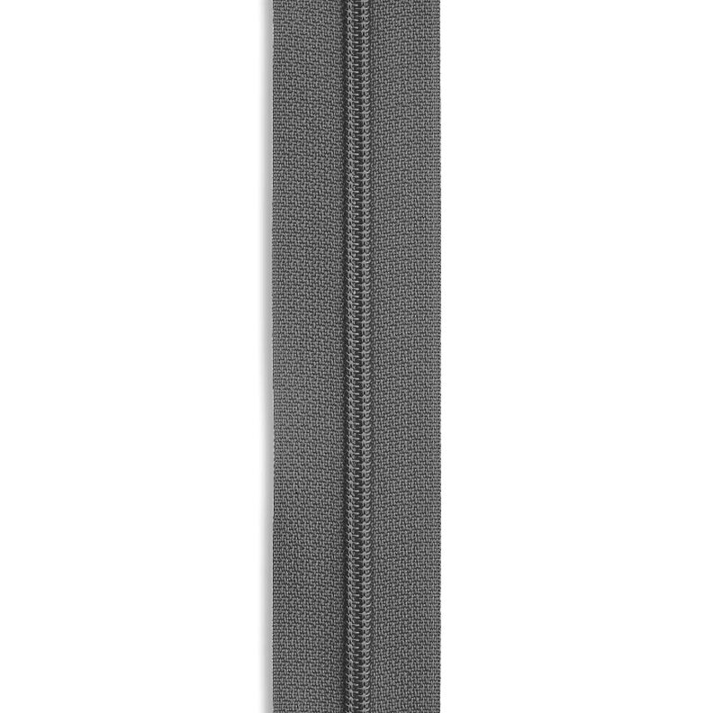 Zamek błyskawiczny na metry [3 mm] Tworzywo sztuczne | Prym – ciemnoszary,  image number 2