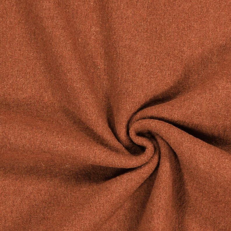 Wełniany loden spilśniany Melanż – terakota,  image number 1