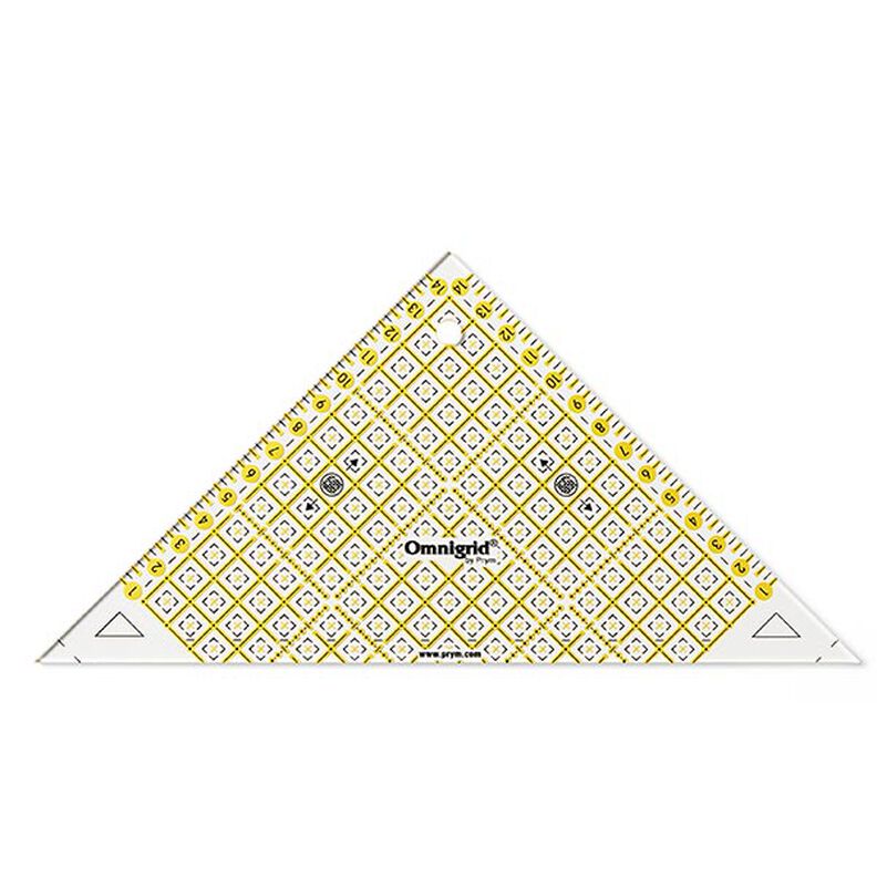 Miarka trójkątna do patchworku [ Wymiary:  225 mm x 125 mm bis 15 cm  ] | Prym,  image number 1