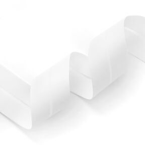 Taśma skośna Polycotton [50 mm] – biel, 
