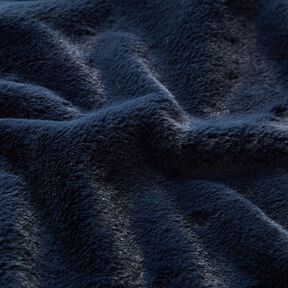 wysokiej jakości, jednokolorowe sztuczne futro – granat, 