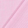 Tkanina bawełniana Kratka Vichy 0,2 cm – róż/biel,  thumbnail number 3