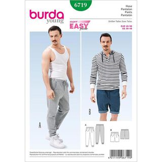 Spodnie, Burda 6719, 