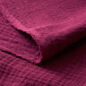 Muślin / Tkanina double crinkle – bordo,  thumbnail number 5