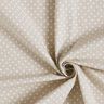 Tkanin dekoracyjna Half panama klasyczne kropki – naturalny/biel,  thumbnail number 3