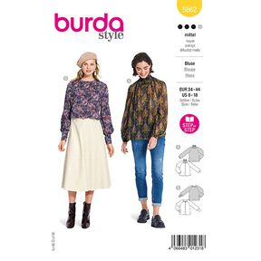 Bluzka | Burda 5862 | 34-44, 