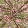 Satyna bawełniana Magnolia | Nerida Hansen – pistacja/róż,  thumbnail number 3
