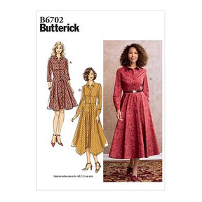 Sukienka, Butterick 6702 | 40-48, 