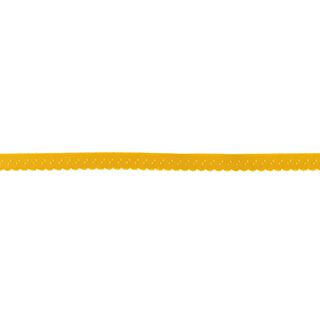 Elastyczna lamówka Koronka [12 mm] – musztarda, 