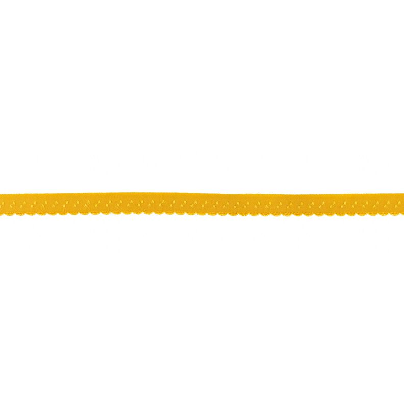 Elastyczna lamówka Koronka [12 mm] – musztarda,  image number 1
