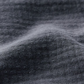 Muślin / Tkanina double crinkle – ciemnoszary, 