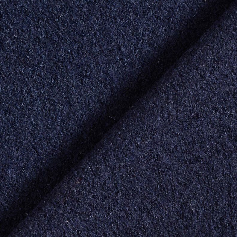 Lekka dzianina swetrowa z wełny z domieszką wiskozy – ciemnogranatowy,  image number 3
