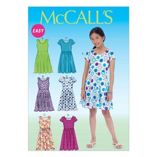 Sukienki dla dziewczynek, McCalls 7079 | 128 - 152, 