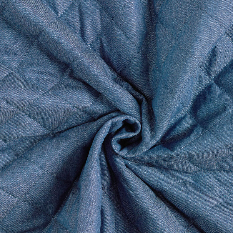Tkanina pikowana chambray jednokol. – dżins,  image number 5