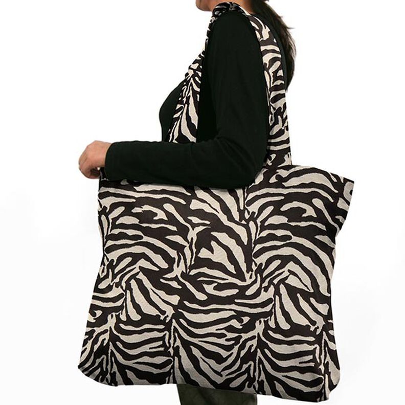 Gobelin żakardowy Zebra – czerń/biel,  image number 6