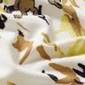 Dżersej wiskozowy z motywem kwiatowym – biel,  thumbnail number 2