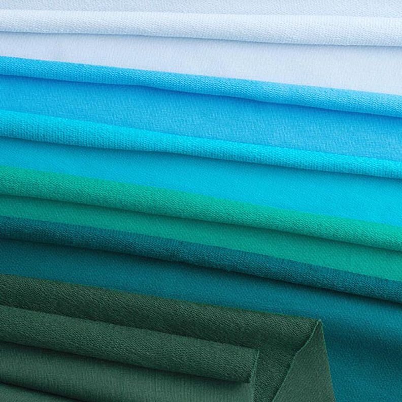 Lekka dresówka pętelkowa french terry jednokol. – zieleń,  image number 8