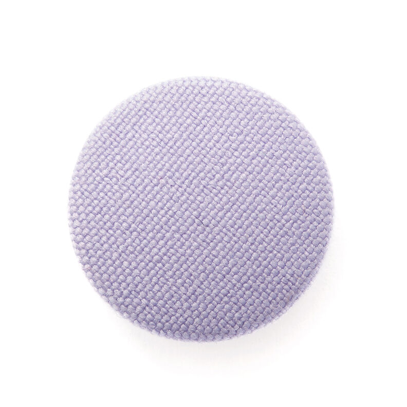 Guzik obciągnięty Classic Poly – pastelowy beż,  image number 1