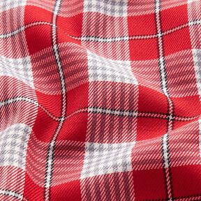 Mieszanka z wiskozą w kratę glencheck – chili, 