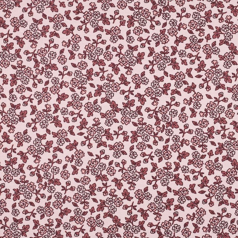 Flanela bawełniana kwiatki | Poppy Fabrics – różowy/malwa, image number 1