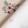 GOTS Dżersej bawełniany rozsypane kwiaty | Poppy Fabrics – migdałowy,  thumbnail number 4