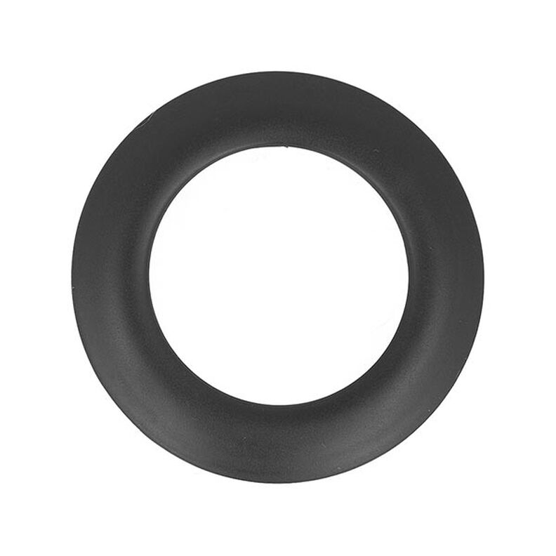 Kółko do firan, oczka samozaciskowe, matowe [Ø 40mm] – czerń,  image number 1
