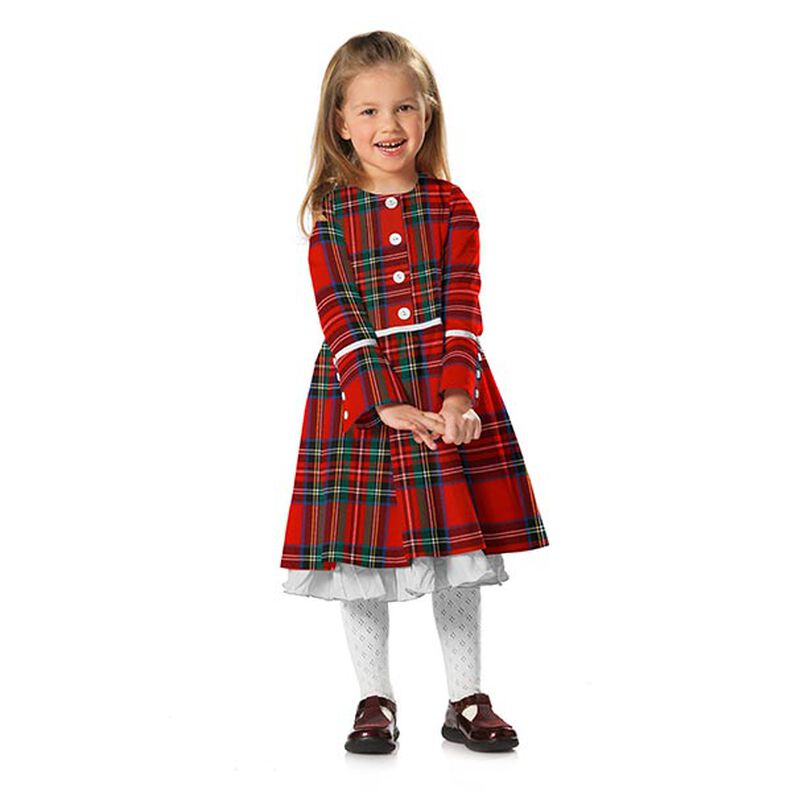 Szkocka krata Tartan kratka duża – czerwień,  image number 6