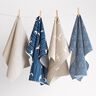 Tkanin dekoracyjna Half panama mewy – niebieski oceaniczny/biel,  thumbnail number 6